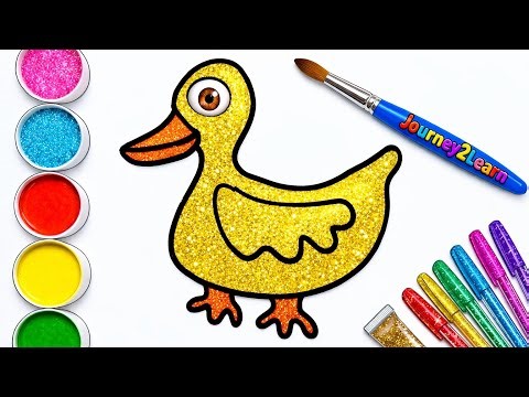 How to Draw a Cute Duck Step by Step 🦆 Easy Drawing Tutorial for Beginners