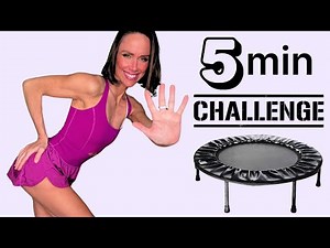5-Minute Challenge: Get Into Bridge Pose for 5 Minutes on a Rebounder!