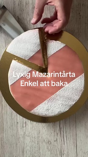 Lyxig Mazarintårta: Perfekt för festliga tillfällen
