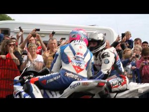 Michael Dunlop - Guy Martin - James Hillier - John McGuinness chat on return pit lane