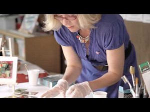 Pebeo Glazing Resin Demonstration