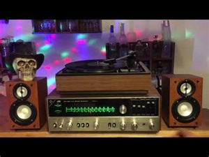 JVC VR-5525LX Vintage Stereo Receiver & Dual 1015 Vintage Plattenspieler