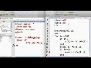 Matlab Debugging tutorial
