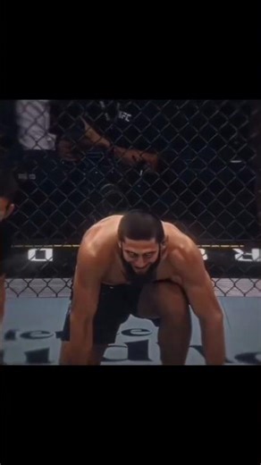 The Scariest Smile in UFC History! 🐺💀 #KhamzatChimaev