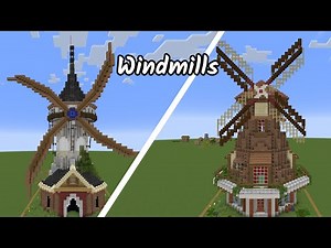 Revamp Your Minecraft World with These 2 Incredible Windmill Designs!