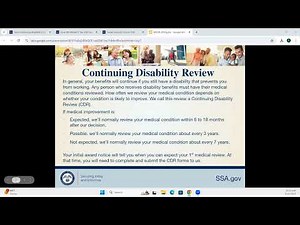 Understanding the Social Security Medical Continuing Disability Review (CDR)