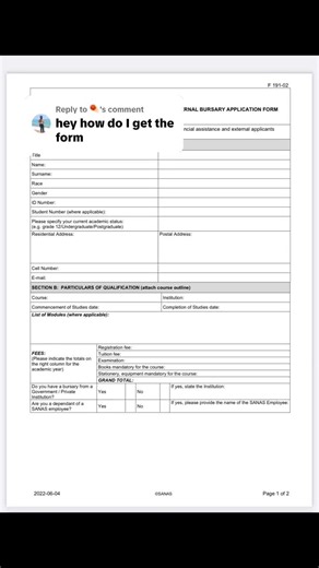 Step-by-Step Guide to Downloading Bursary Application Form