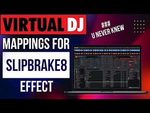How to Use the SlipBrake8 Effect in Virtual DJ 2025 Step By Step for Beginners & Advanced