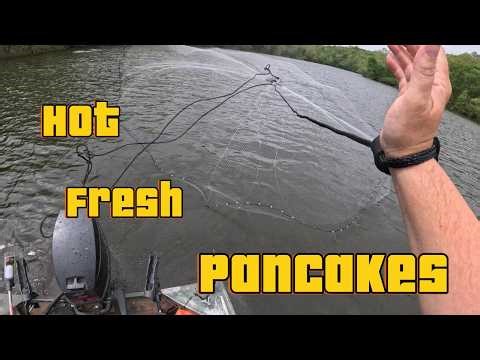 Fitec Cast Net Review! Monster Crappie caugh!