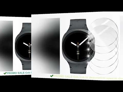 9H Tempered Glass for Samsung Galaxy Watch 8 Classic 40mm 44mm 46mm Ultra (2025) 47mm Screen Protect