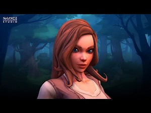 Stylized Human Female: Base Animations Set Preview