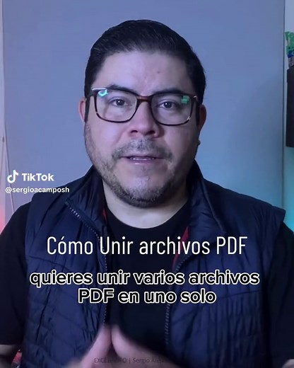 🔥 Aprende a Unir varios archivos PDF en solo solo. | pdf ideas