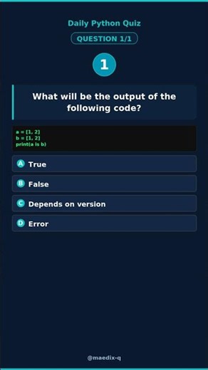 Python Quiz: is vs == With Lists