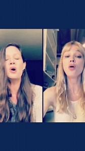 13K views · 843 reactions | We’ve been singing this song together since we were little girls. Sending it to you now with peace, love, and strength for all✌ | The Pierces | Facebook