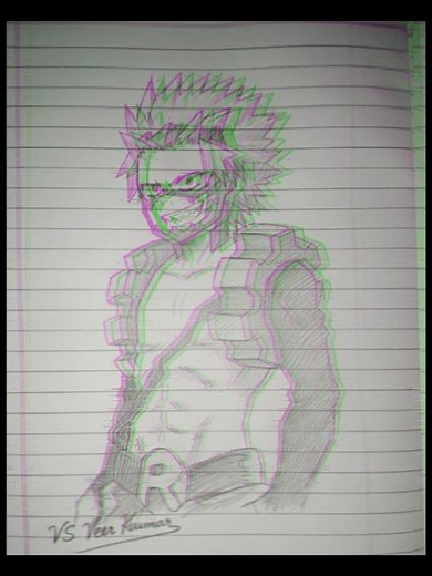 How to Draw Kirishima from My Hero Academia | Random Anime Sketch Day 7