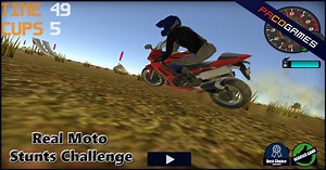 Real Moto Stunts Challenge | Play the Game for Free on PacoGames