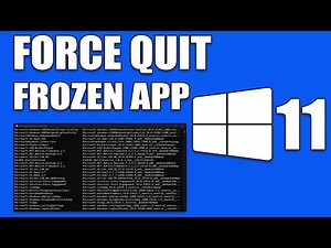 How to Force Quit Any Frozen App on Windows 11
