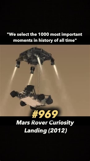 Explaining History on Instagram: "On August 6, 2012, humanity achieved one of its greatest technological milestones — the landing of NASA’s Curiosity rover on Mars 🚀🔴. After traveling more than 560 million kilometers, the rover touched down safely on the red planet, sending back the first breathtaking images that proved — we are truly exploring beyond Earth 🌍✨. This moment symbolized human courage, innovation, and the endless desire to discover the unknown. The world watched in awe as enginee