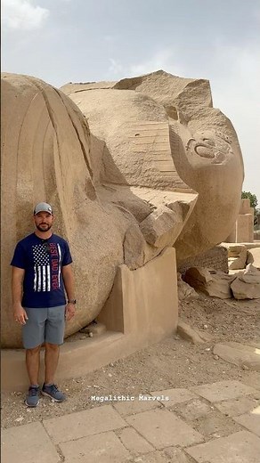 One of the largest statues on earth #egypt #history #travel