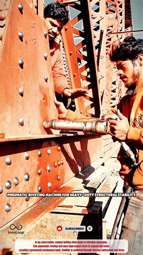 Pneumatic Riveting Machine for Heavy-Duty Structural Stability