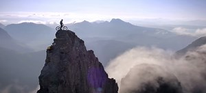 VIDEO: One year since Skye stunt cyclist tackled 'the ridge'
