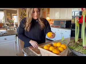 Lemon Harvest, Simple Fern Centerpiece & Surprising My Mom w/ Magnolia Wreaths! 🍋🪴🥰