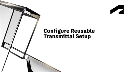 Configure reusable transmittal setup | Autodesk