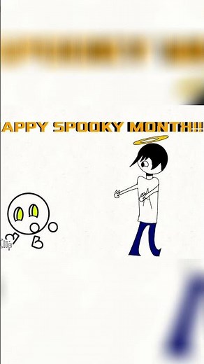 happy spooky month!!! #animation #animationmeme #memes #spookymonth #funny #art
