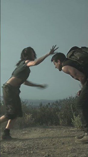 CBWS S1 Ep9 Clip | BJ vs Cassie | When Horror Gets Messy #fightscene #slasherseries #horrortok