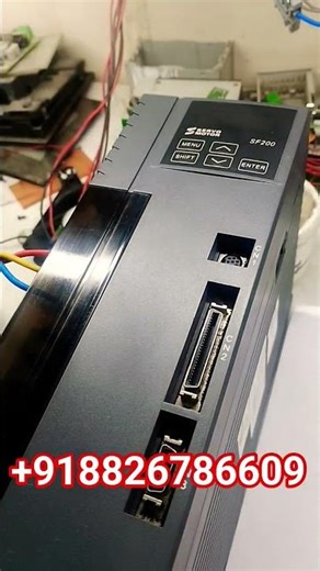 Sarvo motor drive 15kw error removing...