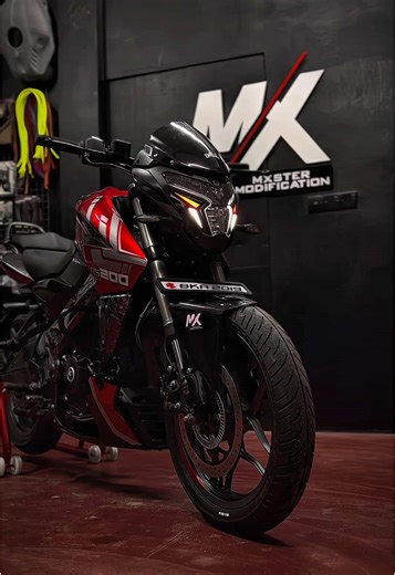 NS200 Full Wrap Modification in Sri Lanka