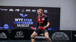 Les frères Lebrun et Flavien Coton en demi-finale du WTT de Mascate, un superbe triplé pour le tennis de table français
