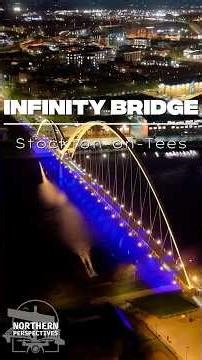 Infinity Bridge at Night - Stockton’s Best Modern Landmark