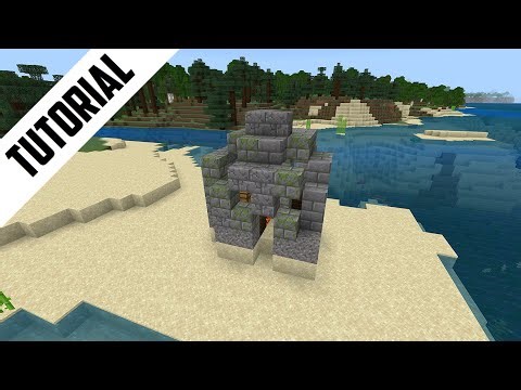 Minecraft: How to Build an Ocean Ruin 2 (Step By Step)