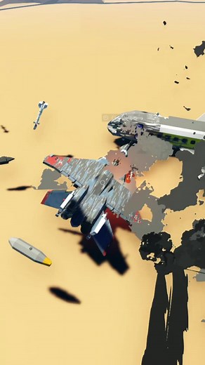 Jet Fighter Crash in Camodo Gaming's Frantic Gameplay
