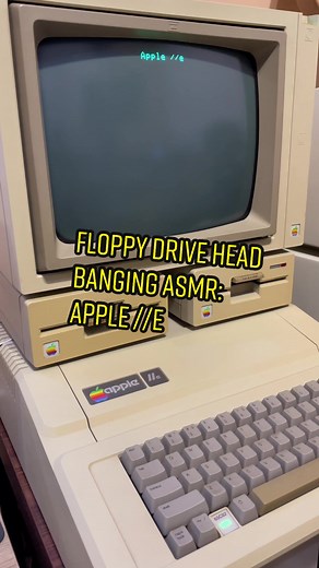 Apple //e Floppy Drive Head Banging | How It Works