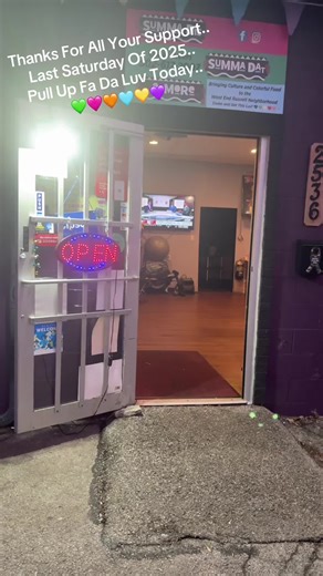 Thanks For All Your Support.!! Pull Up Fa Da Luv Today.!! Delivery DoorDash UberEats.!! 💚💛🩵🩷🧡💜