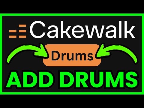 How To ADD DRUMS In Cakewalk (QUICK & EASY) 2025