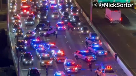 🚨 BREAKING: MAJOR police and National Guard response about a half mile from the U.S. Capitol on I-695 amid reports of an OFFICER DOWN. This happened around 10pm last night! The officer, was attempting to help a disabled motorist when another vehicle plowed right into him. He didn’t seem to be moving and was carried into another police cruiser then raced to the hospital At this time he remains in the hospital with serious injuries. PLEASE pray for this officer tonight 🙏🏻 | Bikers for America