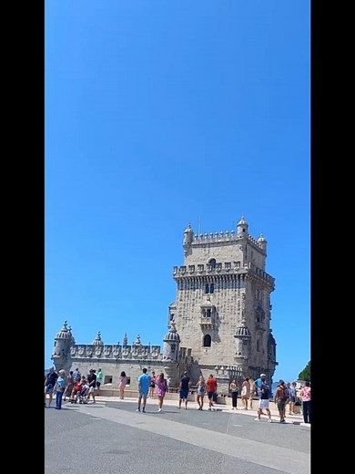 A incrível Torre de Belém em Lisboa 🇵🇹