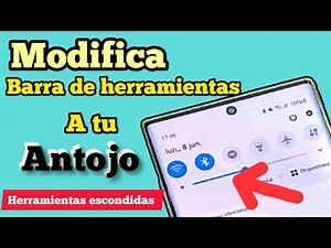 How to modify the quick access toolbar on your Android phone