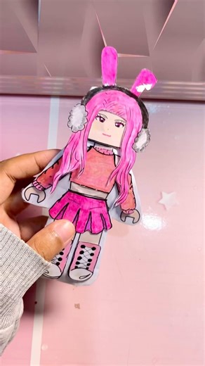 Roblox bling bag paper 💕squishy paper doll #roblox #squishy #diy #shorts