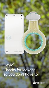 1.6K views | With a stoma many, experience the urge to continuously check for leakage. Heylo™ is constantly checking for leakage so you don’t have to. Try Heylo™ for greater peace of mind. | Coloplast | Facebook