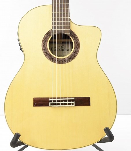Cordoba GK Studio Negra Acoustic-Electric Nylon String Classical Guitar | Reverb