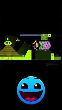 Comparison of the easiest level in Geometry Dash and the most difficult level in Geometry dash
