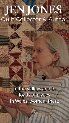 2.1K views · 35 reactions | In our upcoming virtual workshop, learn about the history of quilting in Wales from Jen Jones, owner of the largest collection of historic Welsh quilts! Learn more and sign up on our website! https://www.quiltfolk.com/adventure-workshops/ #themagicofwales #quiltfolkadventure | Quiltfolk | Facebook