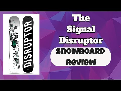 The 2022 Signal Disruptor Snowboard Review