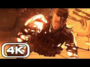 Metal Gear Solid 4 - Microwave Hall Scene (4K 60FPS)
