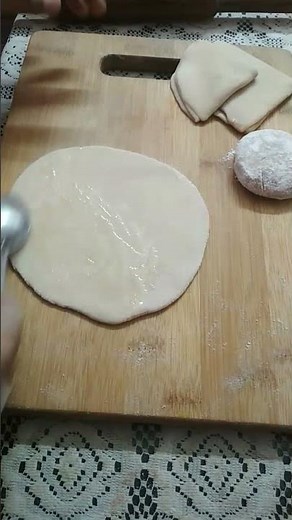 How to 3 fold Chapati from dough... || Roti || Indian bread Lunch Dinner Recipes #shorts