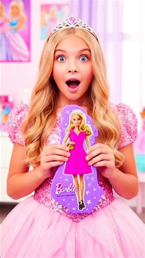 Barbie Pencil Box, Barbie Girl Compass Box, Barbie Doll Geometry Box,School Stationery #shorts #safa